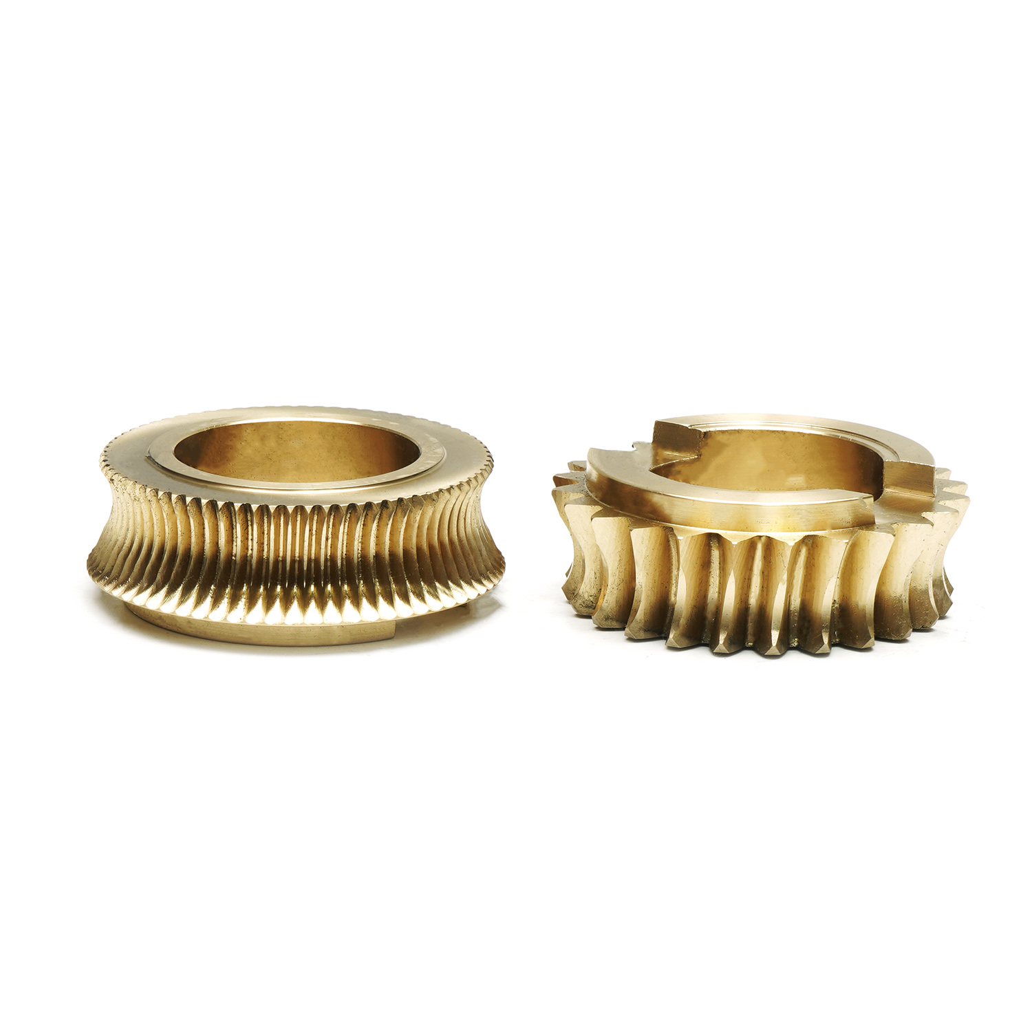 Brass Worm Wheel Notched